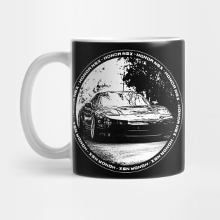 HONDA NSX Black 'N White 4 (Black Version) Mug